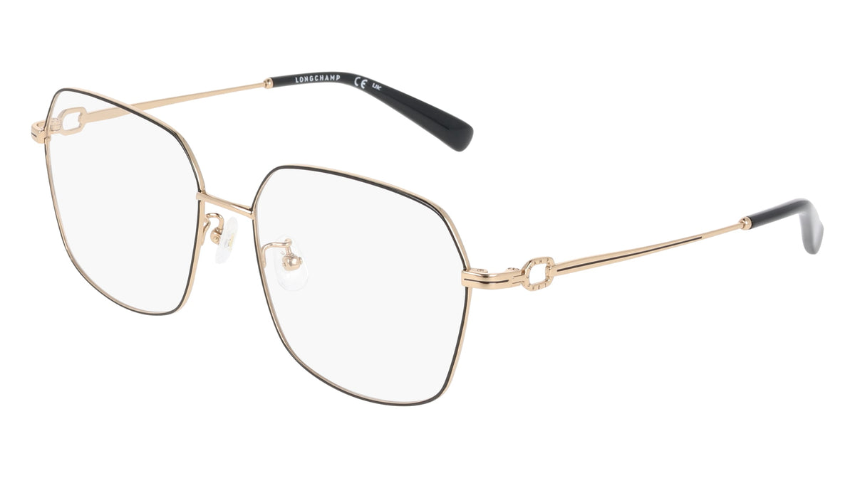 LONGCHAMP LO2175LB (728) GOLD/BLACK 55-16-140