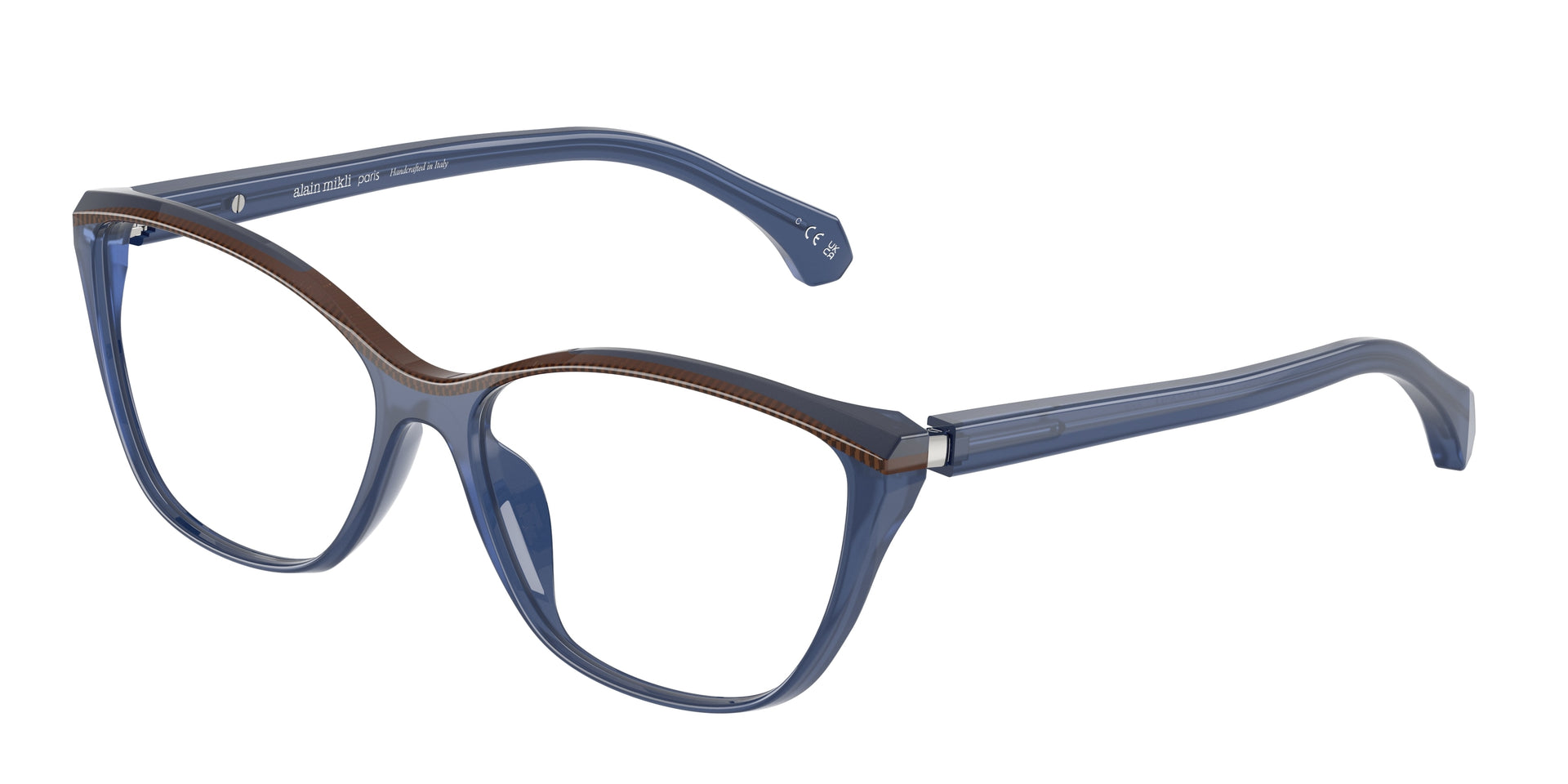 Alain Mikli A03502M Opal Blue/Pointille/Brown Eyeglasses