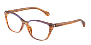 Alain Mikli A03502M Striped Havana/Opal Purple Eyeglasses