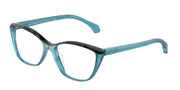 Alain Mikli A03502 Transparent Teal/Noir Nacre Eyeglasses