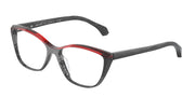 Alain Mikli A03502 New Pointillee Grey/Red Eyeglasses