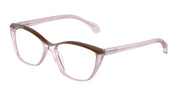 Alain Mikli A03502 Transparent Pink/Brown Eyeglasses