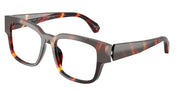Alain Mikli A03504M Striped Brown Havana Eyeglasses