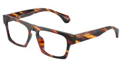 Alain Mikli A03508 Striped Havana Brown Yellow Eyeglasses