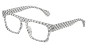 Alain Mikli A03508 New Damier Black White Eyeglasses