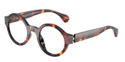 Alain Mikli A03509M Striped Brown Havana Eyeglasses