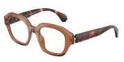 Alain Mikli A03510M Transp Brown/Striped Havana Eyeglasses