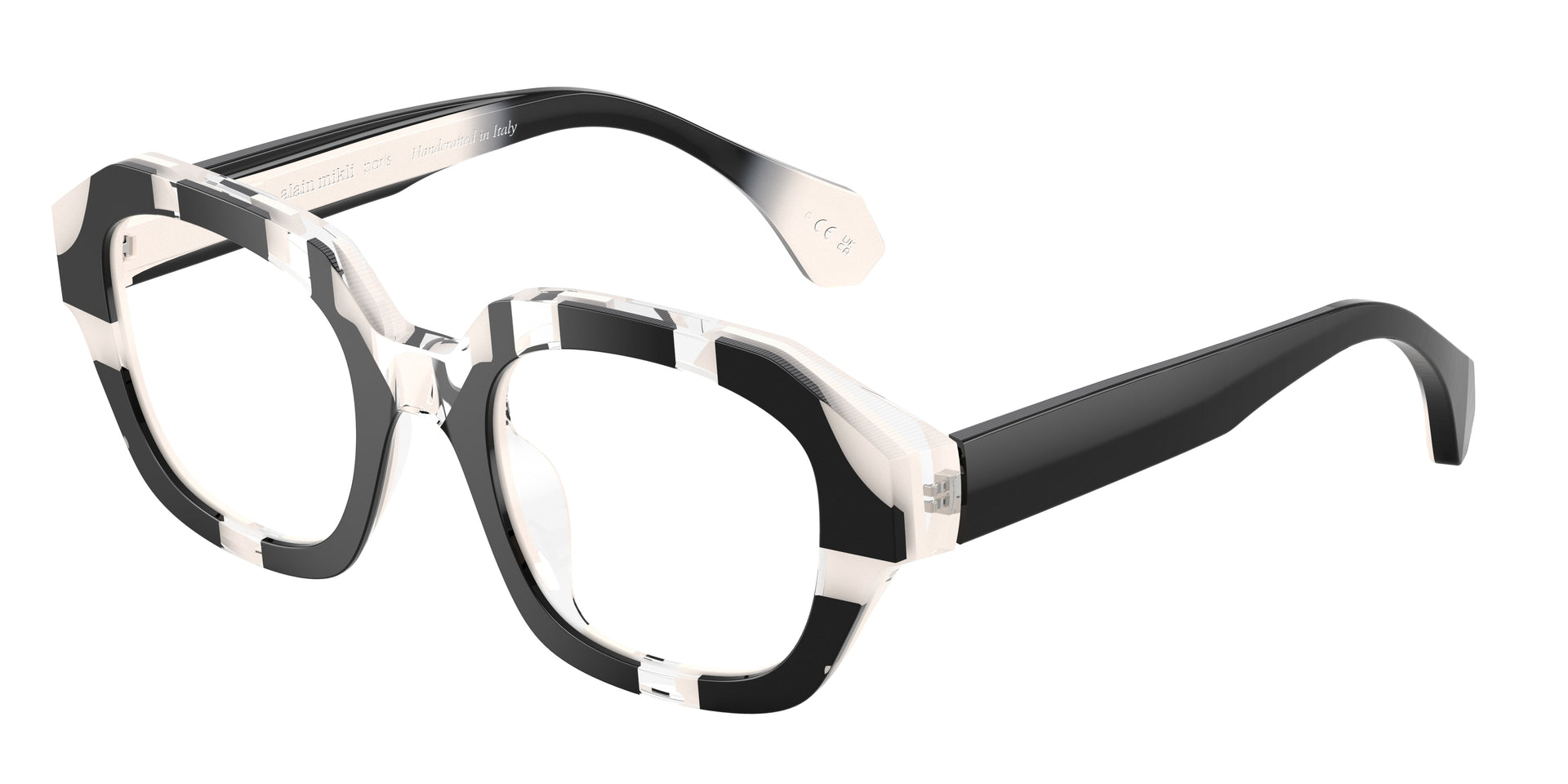 Alain Mikli A03510X Crystal/Black/White Eyeglasses