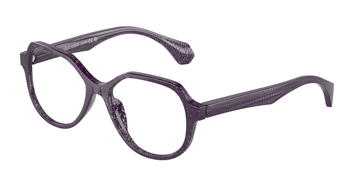 Alain Mikli A03511 New Pointillee Purple Eyeglasses