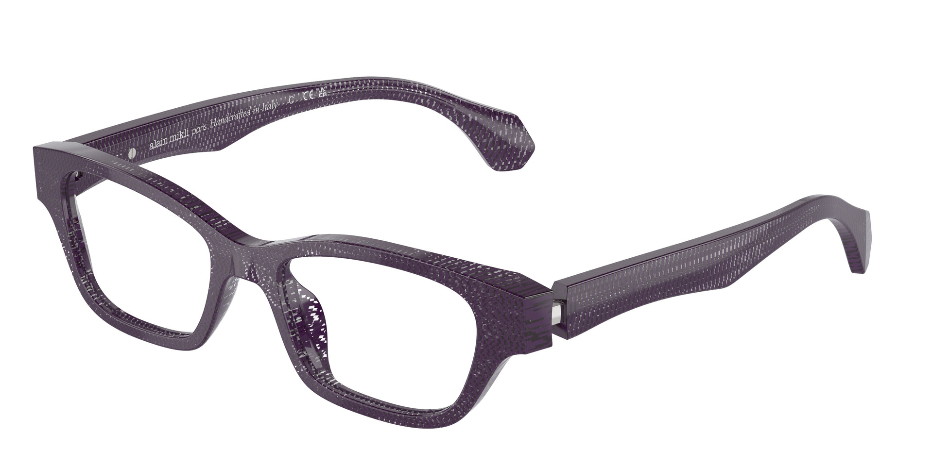 Alain Mikli A03516 New Pointillee Purple Eyeglasses