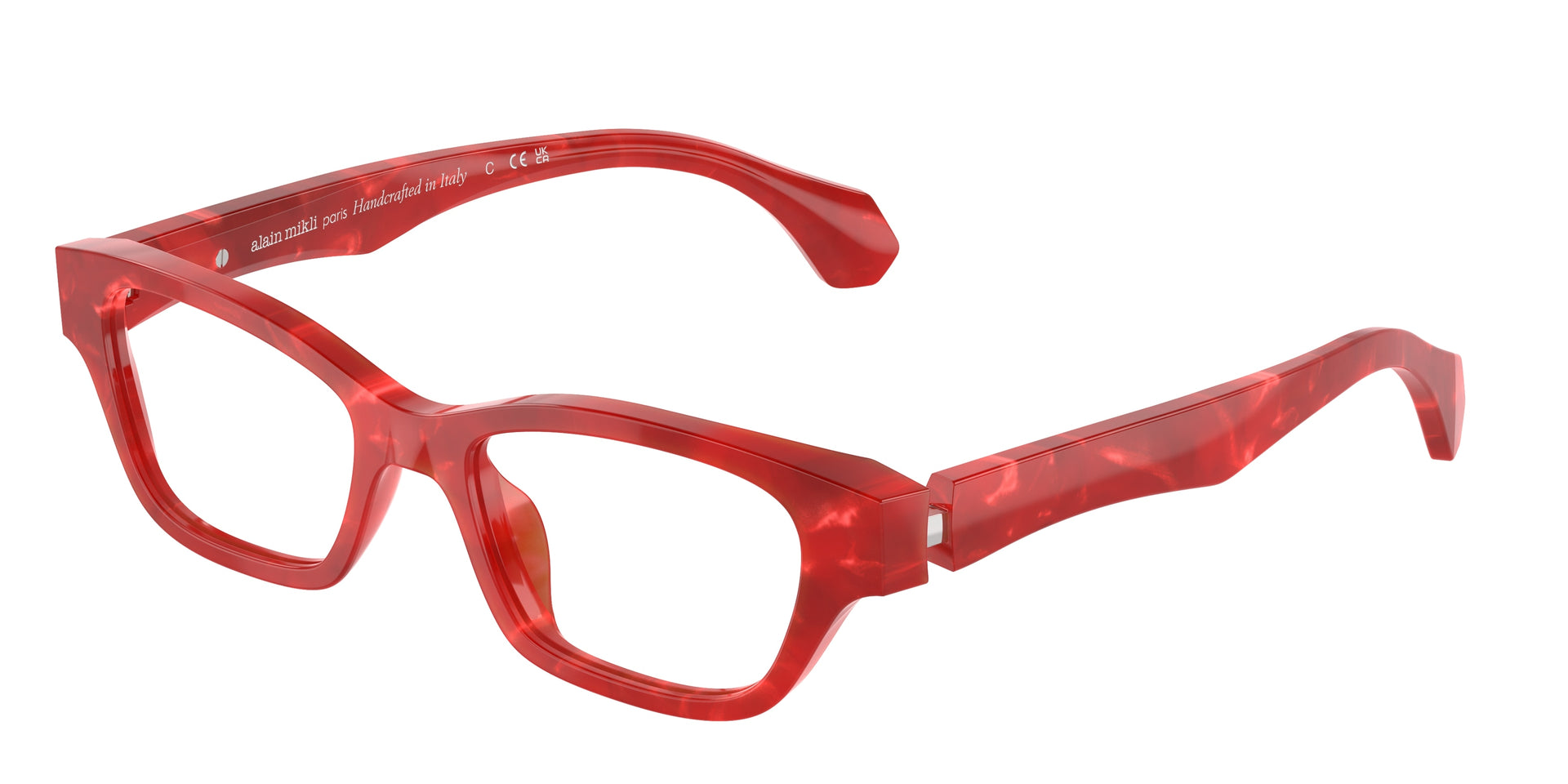 Alain Mikli A03516 New Damier Black White Eyeglasses