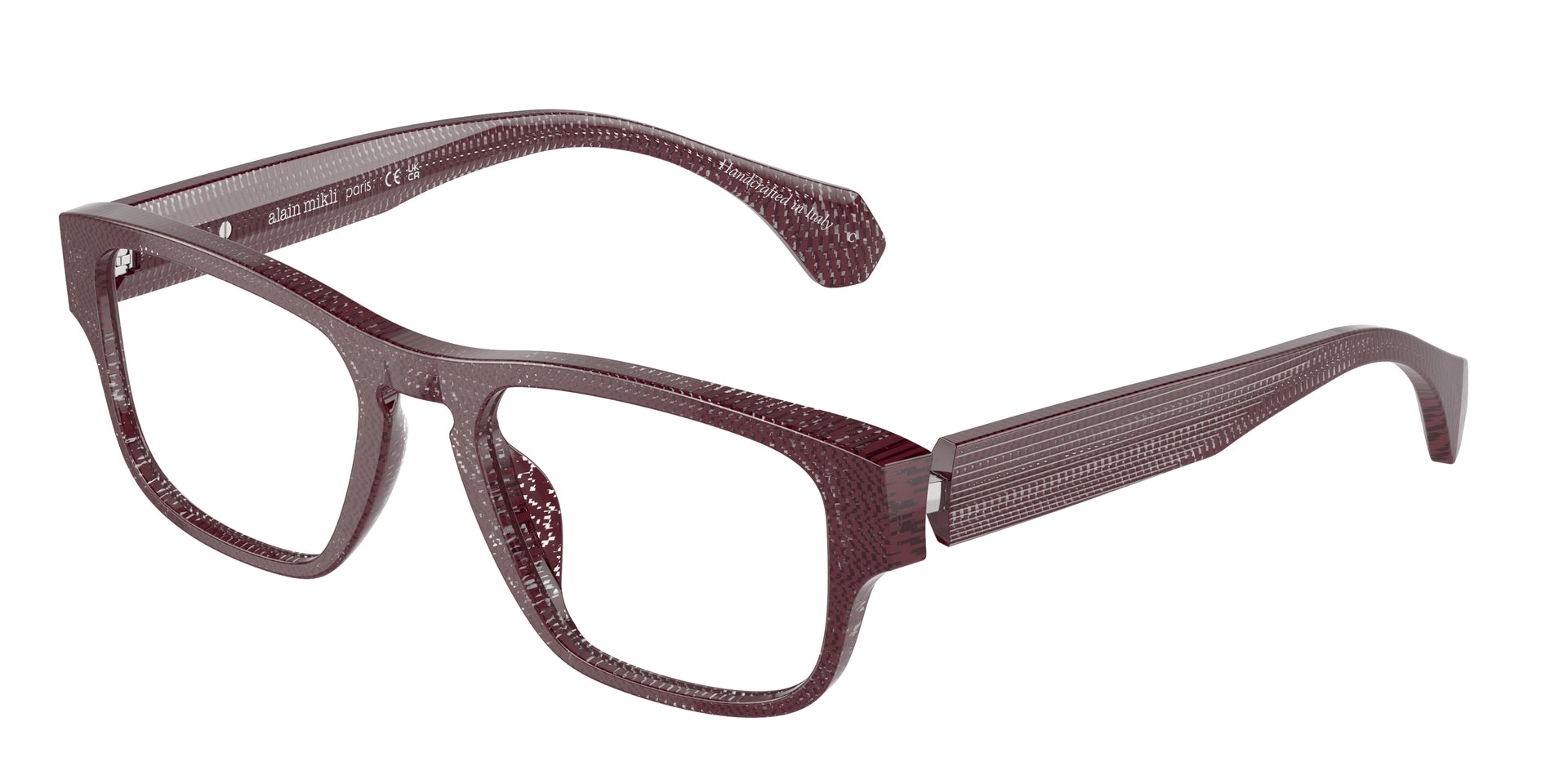Alain Mikli A03518 New Pointillee Bourdeaux Eyeglasses