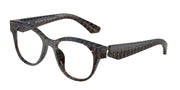 Alain Mikli A03520 New Damier Havana/Opal Blue Eyeglasses