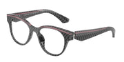 Alain Mikli A03520 Damier Black Grey/Point Pink Eyeglasses