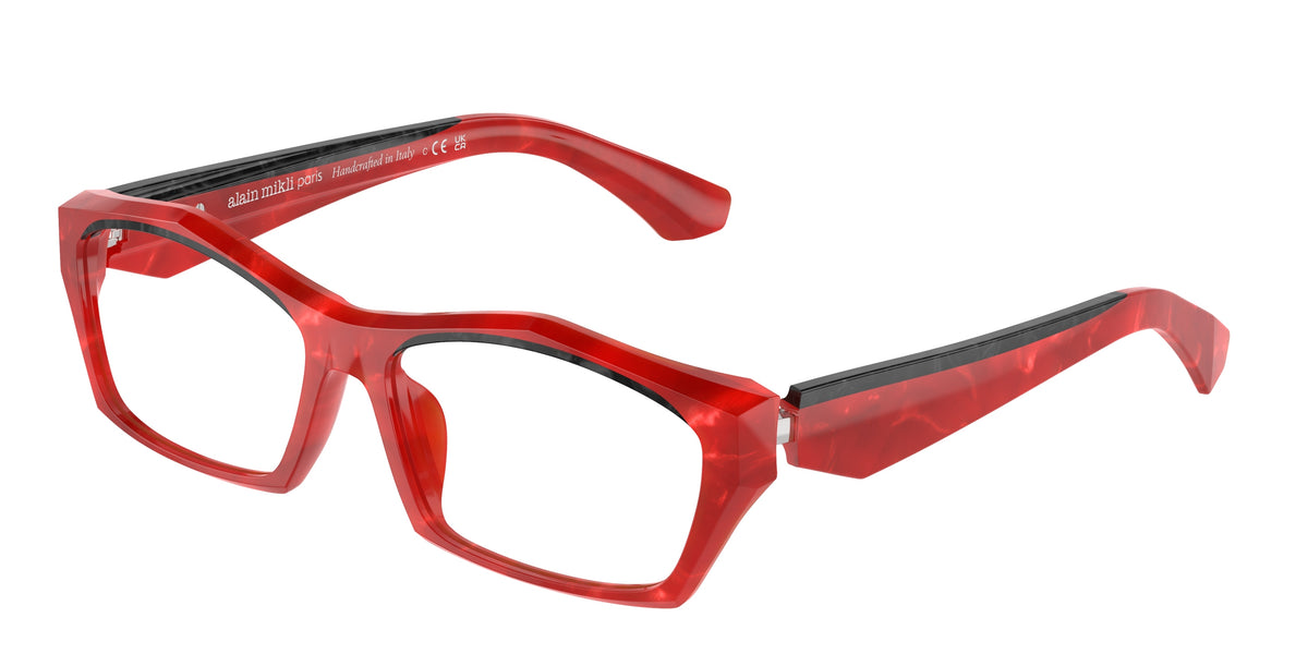 Alain Mikli A03525 Rouge Nacree/Black Nacree Eyeglasses