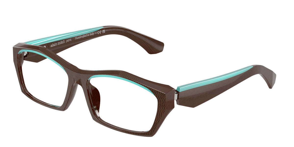 Alain Mikli A03525 Point Brown/Opal Turquoise Eyeglasses