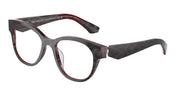 Alain Mikli A03526 Black Rhombus Rouge Nacree Eyeglasses