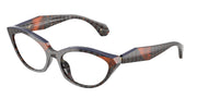 Alain Mikli A03529 Damier Havana/Havana/Blue Eyeglasses