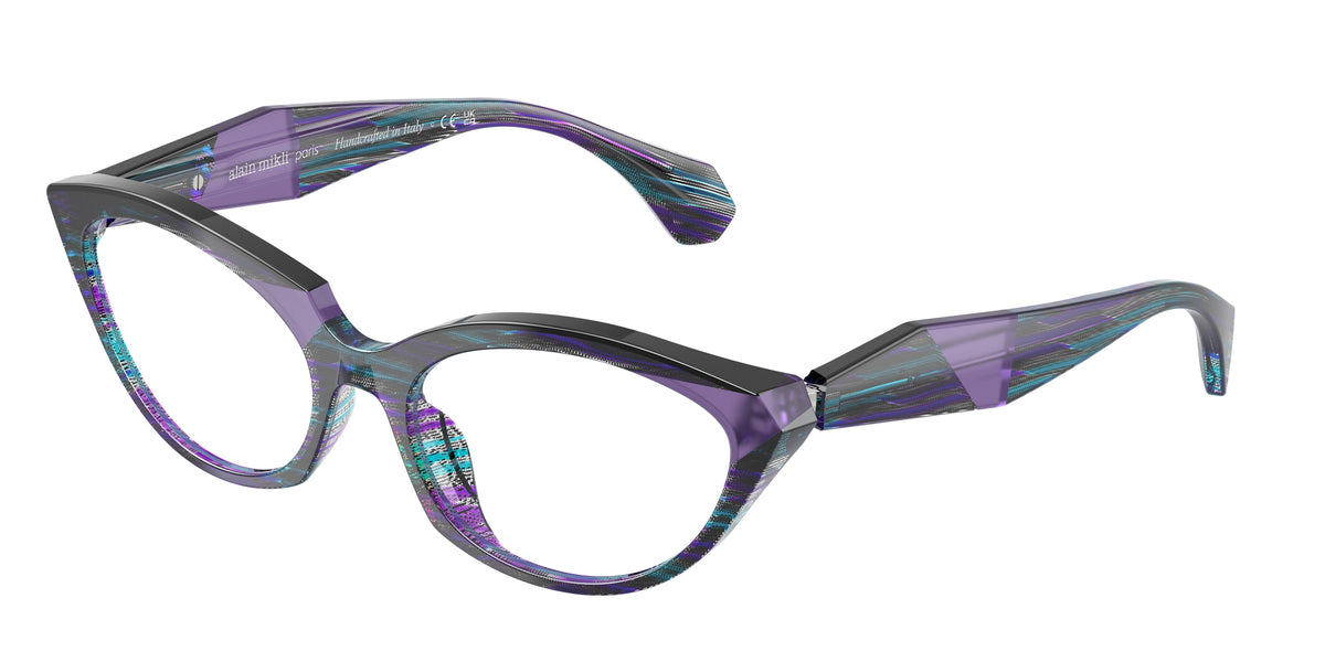 Alain Mikli A03529 Cyberpunk/Opal Purple/Black Eyeglasses