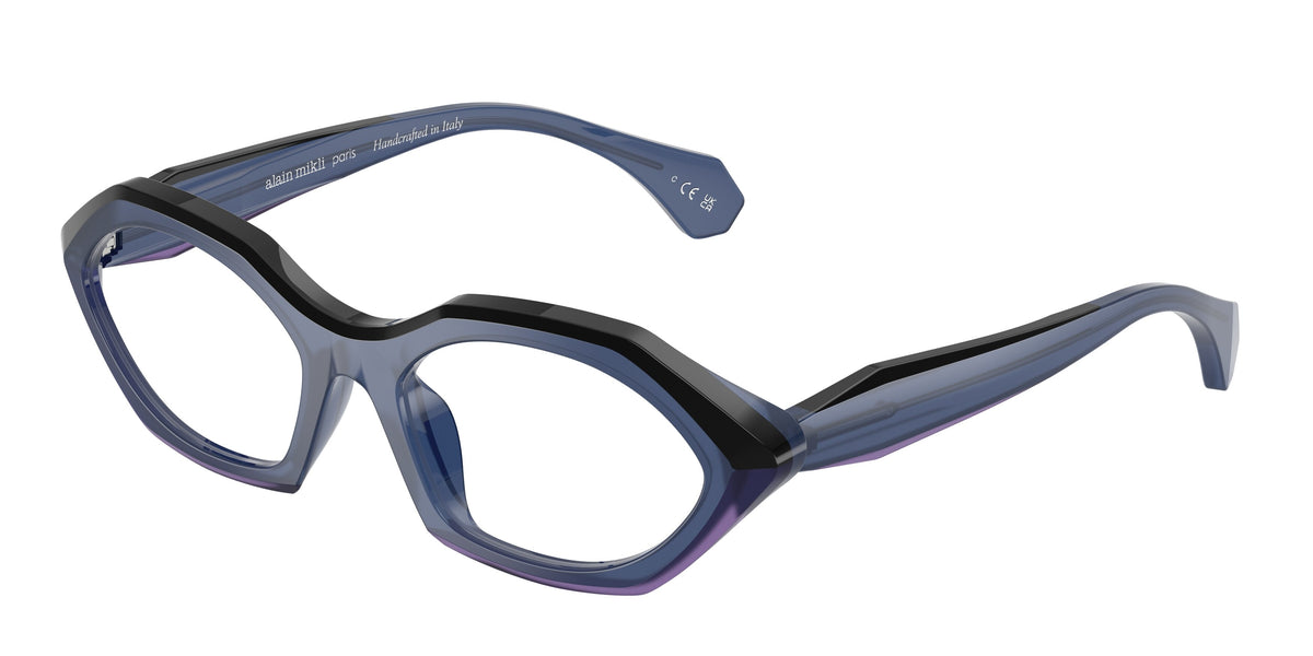 Alain Mikli A03530M Black/Opal Blue/Opal Purple Eyeglasses