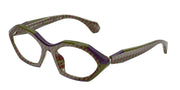 Alain Mikli A03530 Point Olive/Damier Bourd/Purple Eyeglasses