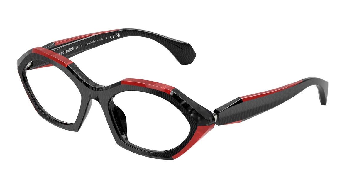 Alain Mikli A03530 Point Black/Noir/Rouge Eyeglasses