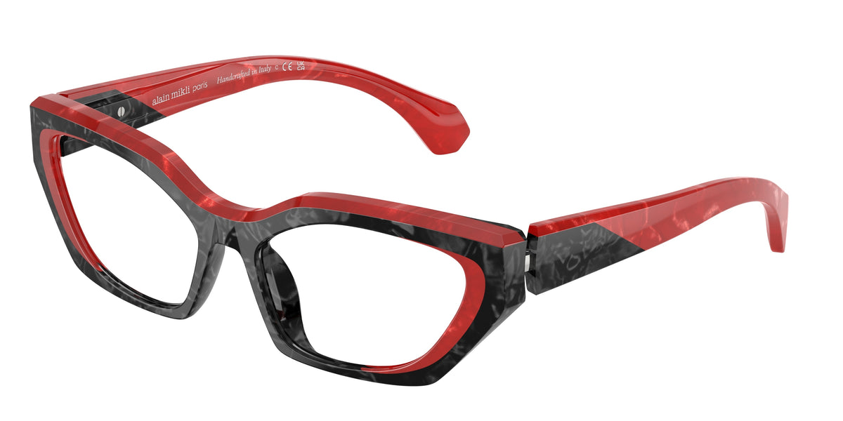 Alain Mikli A03531 Noir Nacree/Rouge Nacree Eyeglasses