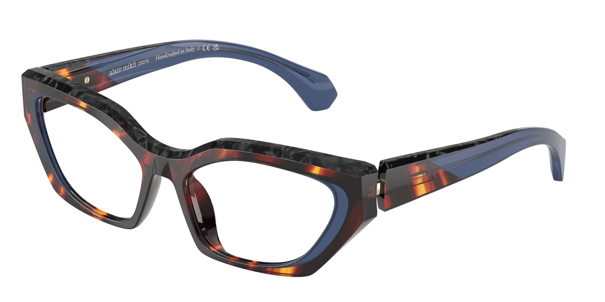 Alain Mikli A03531 Havana/Blue/Noir Nacree Eyeglasses