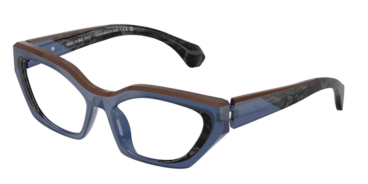 Alain Mikli A03531 Opal Blue/Noir/Brown Eyeglasses