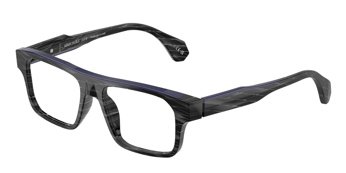 Alain Mikli A03532 Black Rhombus/Blue Eyeglasses