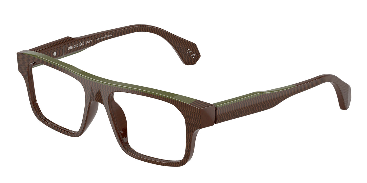 Alain Mikli A03532 Pointille/Brown/Green Eyeglasses