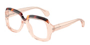 Alain Mikli A03533 Striped Havana/Transparent Peach Eyeglasses