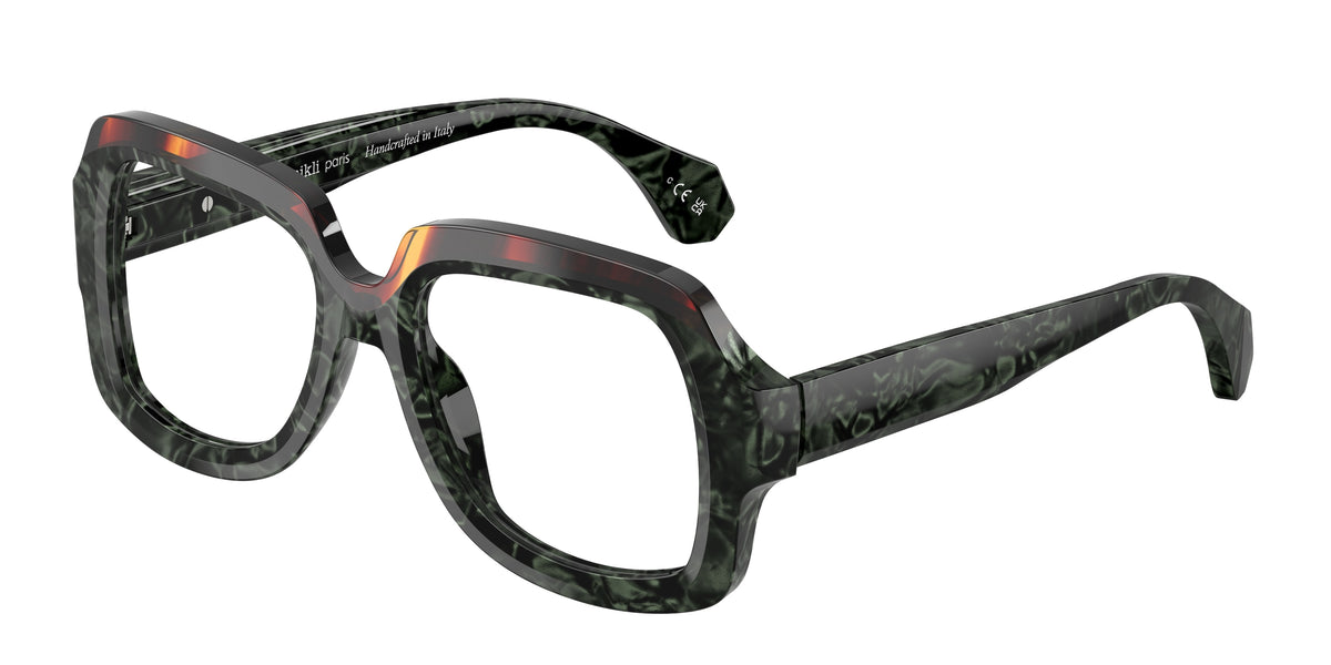 Alain Mikli A03533 Havana Flames/Green Nacree Eyeglasses