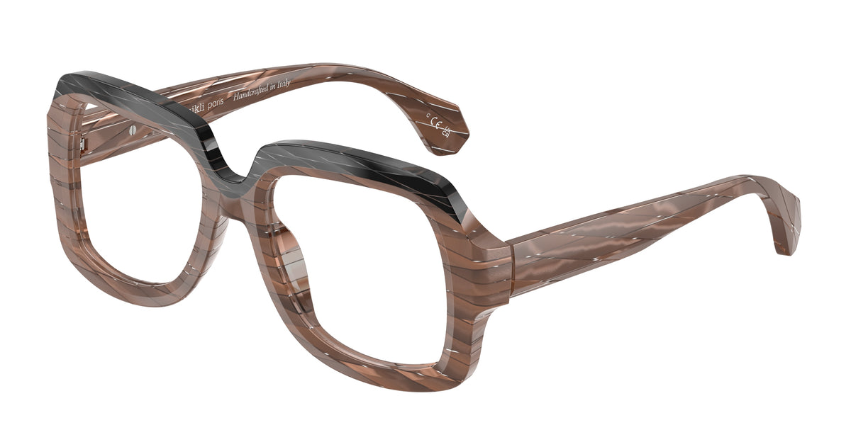 Alain Mikli A03533 Black Rhombus/Bronze Rhombus Eyeglasses