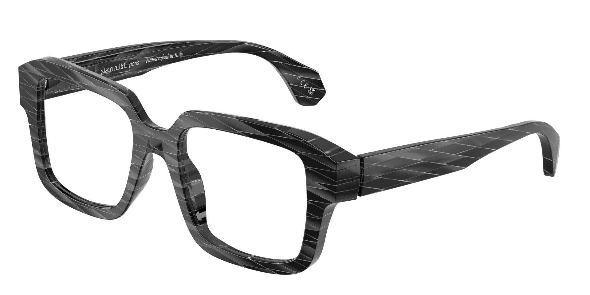 Alain Mikli A03538 Black Rhombus Eyeglasses