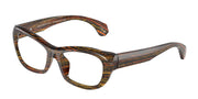 Alain Mikli A03541 Havana Tiger Eyeglasses
