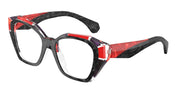 Alain Mikli A03542 Noir/Rouge/Purple Nacree Eyeglasses