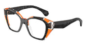 Alain Mikli A03542 Noir/Brown Nacree/Transparent Orange Eyeglasses