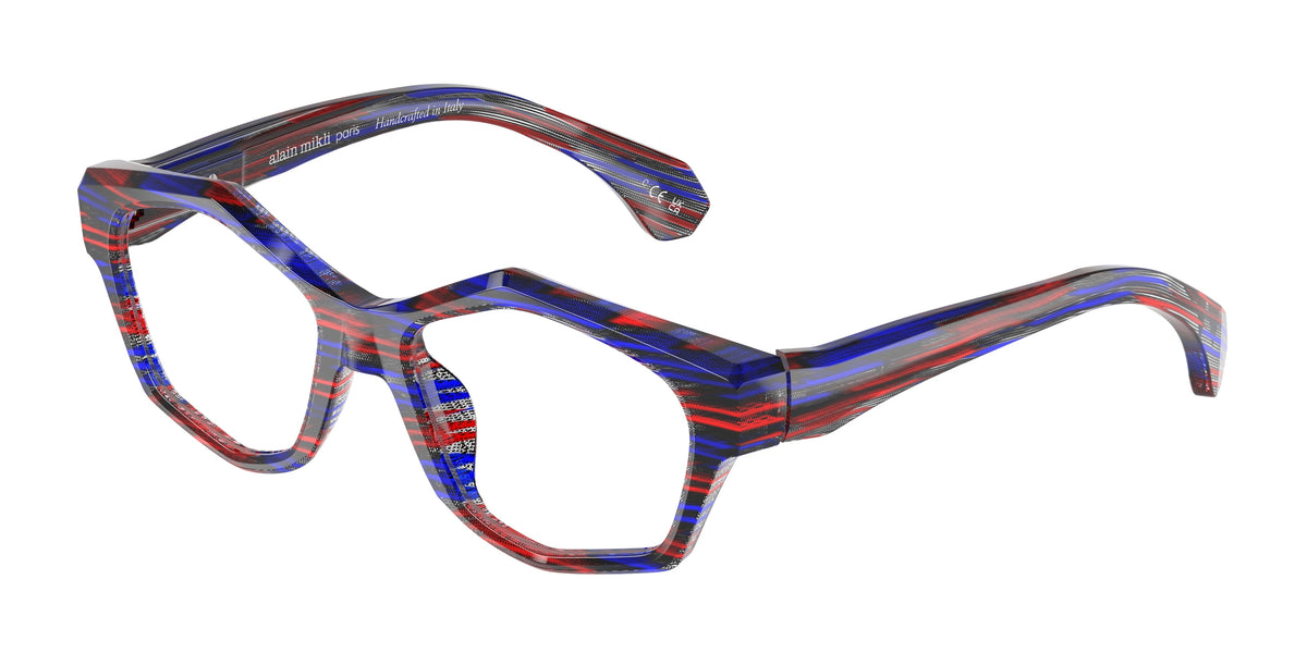 Alain Mikli A03546 Cyberpunk Red Blue Eyeglasses