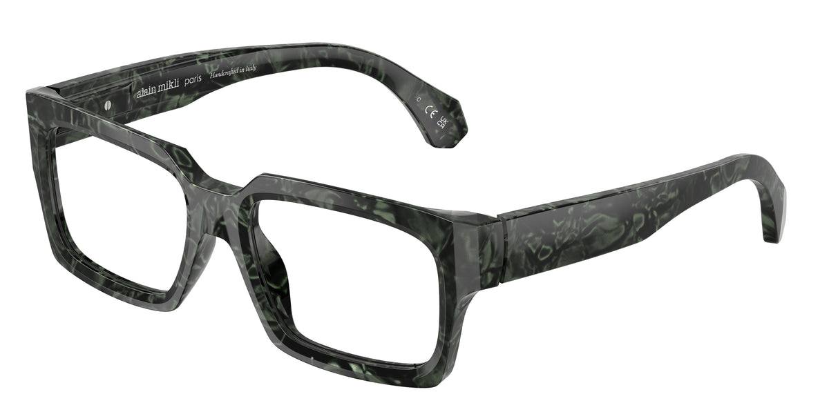 Alain Mikli A03548 Green Nacree Eyeglasses