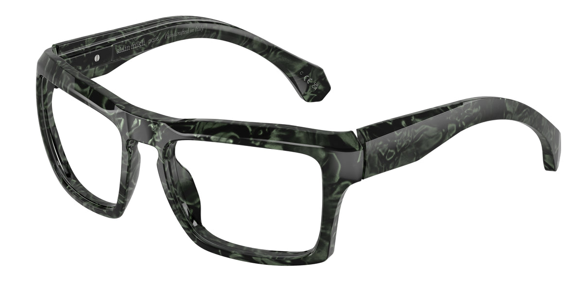 Alain Mikli A03554 Green Nacree Eyeglasses