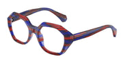 Alain Mikli A03555 Cyberpunk Blue/Red Eyeglasses
