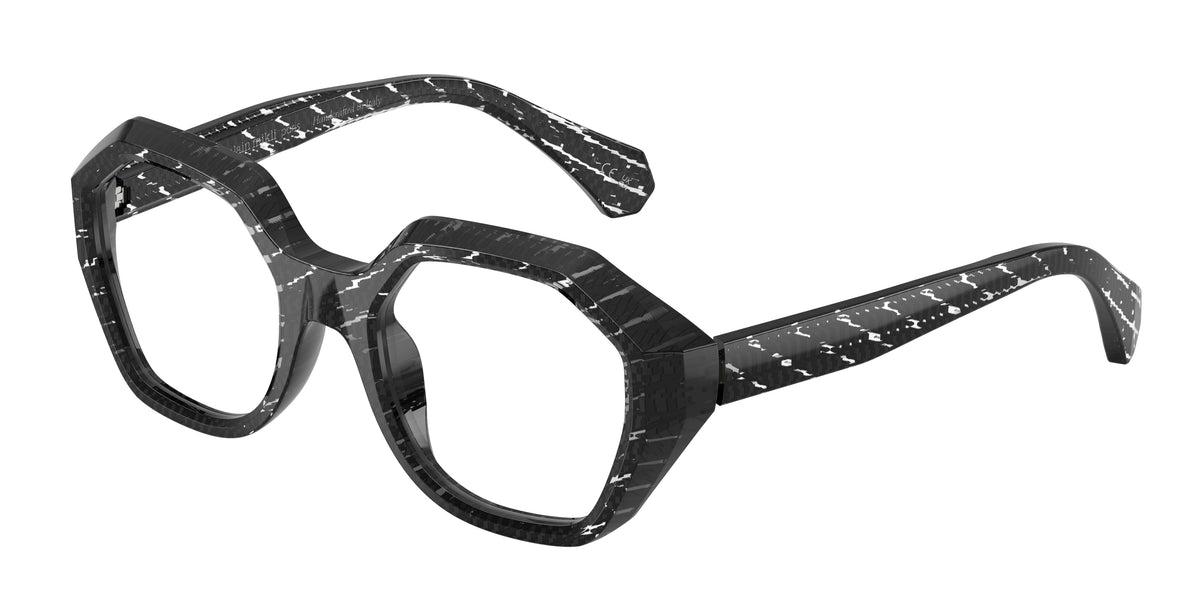 Alain Mikli A03555 Black Rhombus Pointillee Eyeglasses