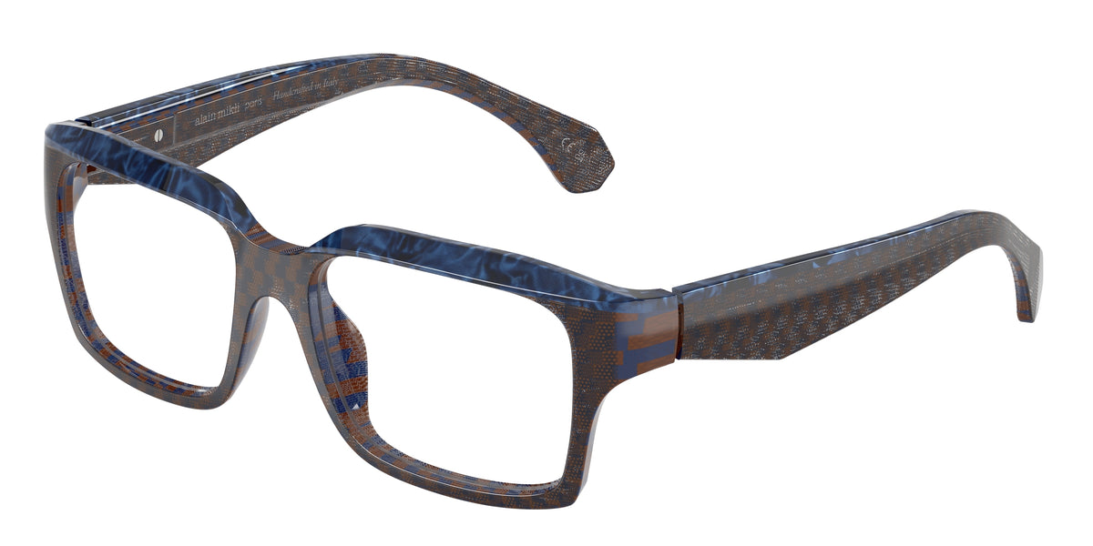 Alain Mikli A03556 Blue Nacree Eyeglasses