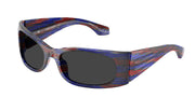 Alain Mikli A05509 Cyberpunk Blue/Red Sunglasses
