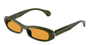 Alain Mikli A05512 Solid Green Sunglasses