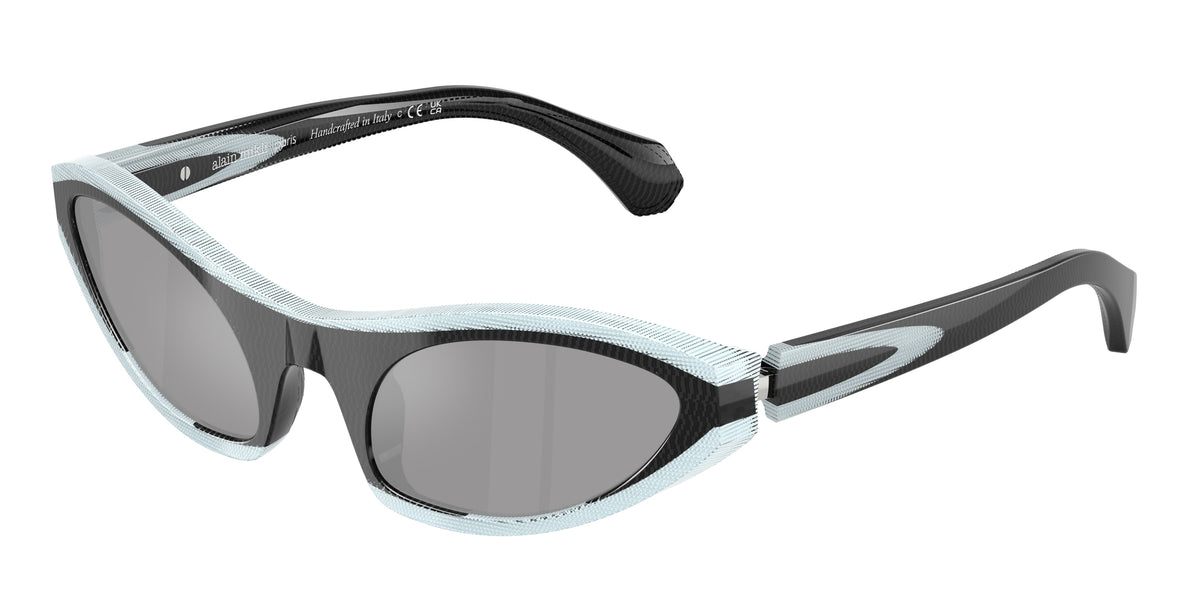 Alain Mikli A05513 Pointillee Black/Pointillee White Sunglasses