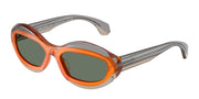 Alain Mikli A05517 Transparent Grey/Orange/Ostrich Sunglasses