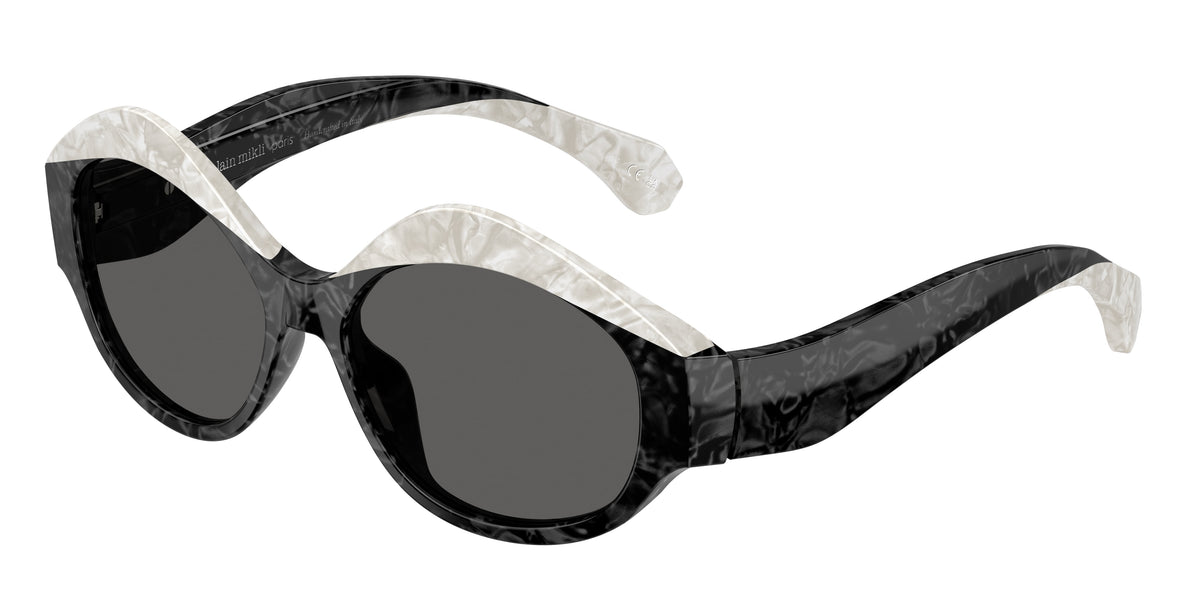 Alain Mikli A05520 Noir Nacree/White Nacree Sunglasses