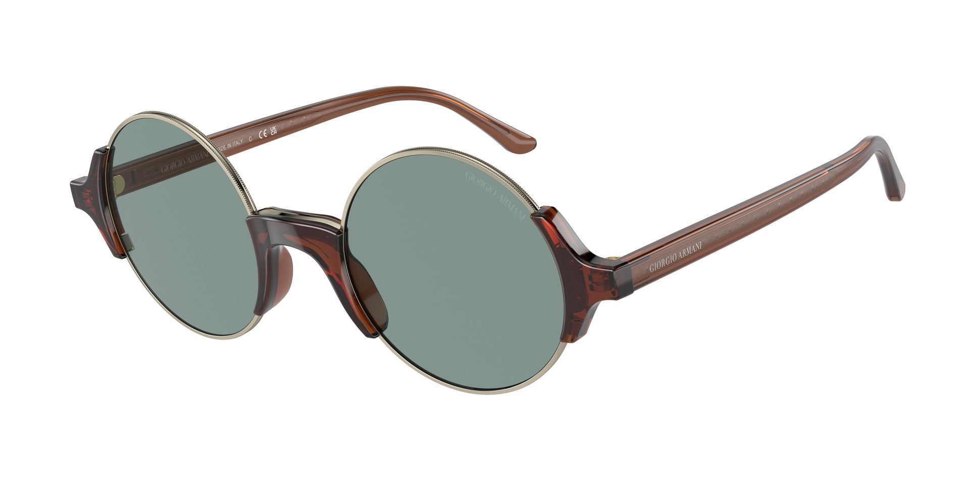 Giorgio Armani AR326SM Pale Gold Sunglasses